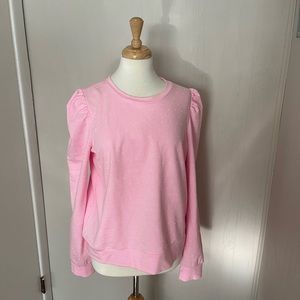 Lilly Pulitzer Pink Pearl Sweatshirt size Lg
